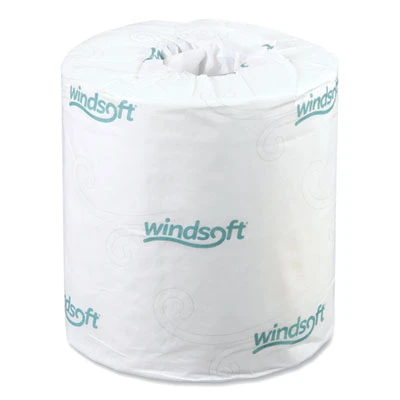 Bath Tissue, Individually Wrapped Rolls, Septic Safe, 2-Ply, White, 500 Sheets/Roll, 48 Rolls/Carton
