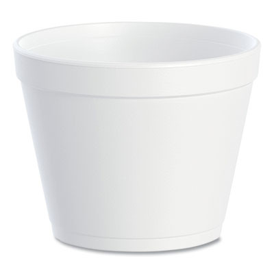 Foam Containers, 24 Oz, White, 25/Bag, 20 Bags/Carton