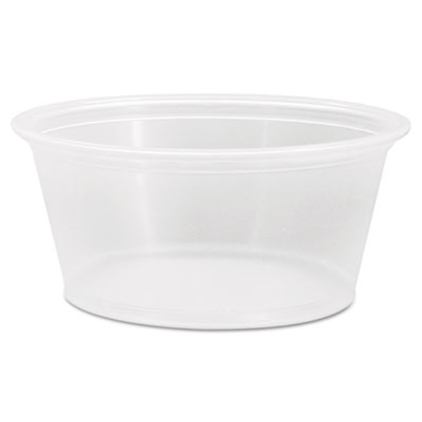 Conex Complements Portion/Medicine Cups, 3.25 Oz, Plastic, Clear, 125/Bag, 20 Bags/Carton