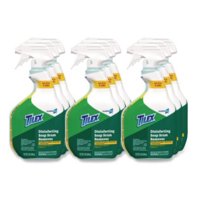 Cloroxpro Disinfecting Soap Scum Remover Spray, 32 Oz Smart Tube Spray, 9/Carton