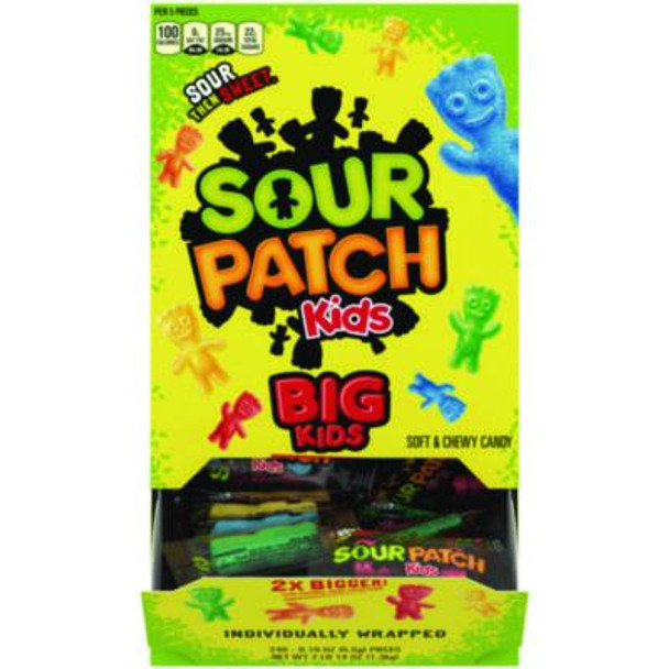Fruit Flavored Candy, Grab-And-Go, 240-Pieces/Box
