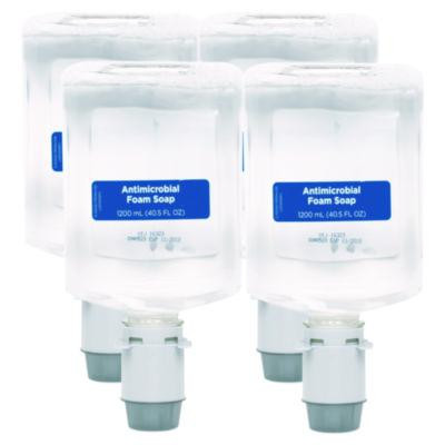 Pacific Blue Ultra Foam Soap Manual Dispenser Refill, Antimicrobial, Unscented, 1,200 Ml, 4/Carton