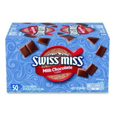 Hot Cocoa Mix, Regular, 0.73 Oz. Packets, 50 Packets/Box
