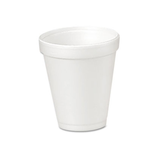 Foam Drink Cups, 4 Oz, 50/Bag, 20 Bags/Carton