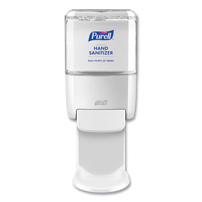 Push-Style Hand Sanitizer Dispenser, 1,200 Ml, 5.25 X 8.56 X 12.13, White
