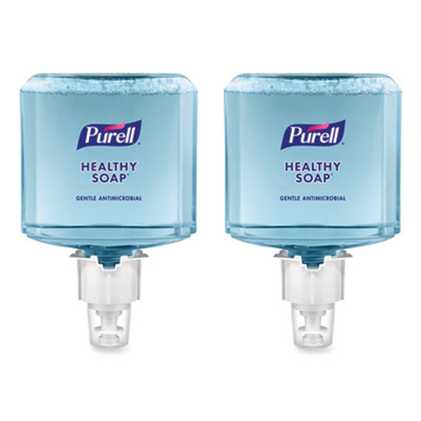 Healthy Soap 0.5% Bak Antimicrobial Foam Refill, For Es4 Dispensers, Light Citrus Floral Scent, 1,200 Ml, 2/Carton