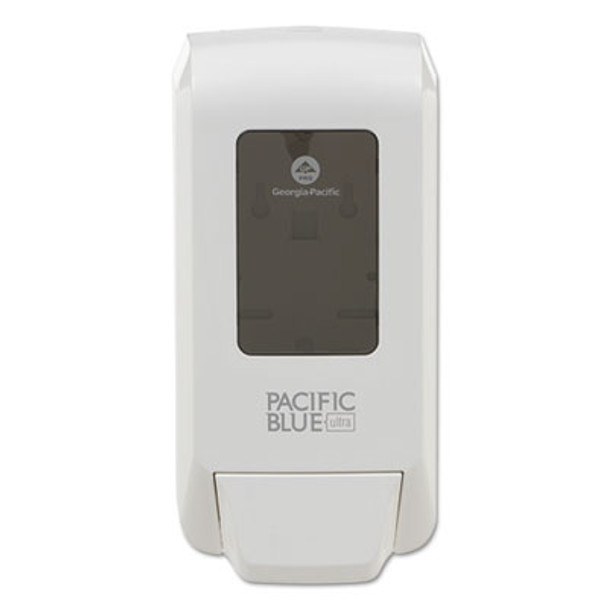 Pacific Blue Ultra Soap/Sanitizer Dispenser, 1,200 Ml, White