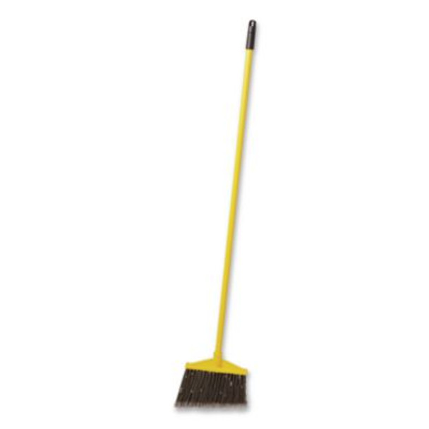 7920014588208, Angled Large Broom, 46.78" Handle, Gray/Yellow