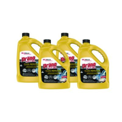 Max Gel Clog Remover, 128 Oz Bottle, 4/Carton