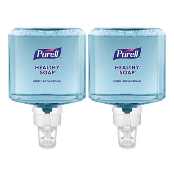 Healthy Soap 0.5% Bak Antimicrobial Foam Refill, For Es8 Dispensers, Light Citrus Floral, 1,200 Ml, 2/Carton