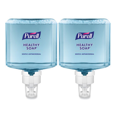 Healthy Soap 0.5% Bak Antimicrobial Foam Refill, For Es8 Dispensers, Light Citrus Floral Scent, 1,200 Ml, 2/Carton