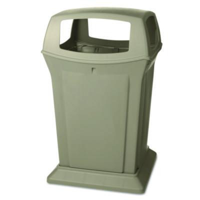 Ranger Fire-Safe Container, 45 Gal, Structural Foam, Beige