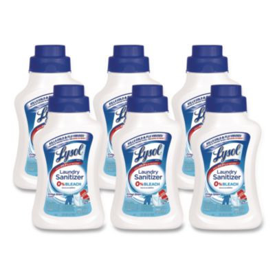 Laundry Sanitizer, Liquid, Crisp Linen Scent, 41 Oz, 6/Carton