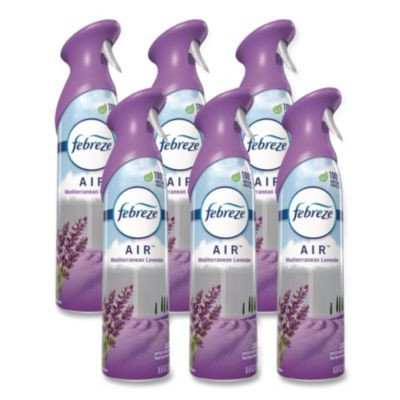 Air, Mediterranean Lavender, 8.8 Oz Aerosol Spray, 6/Carton