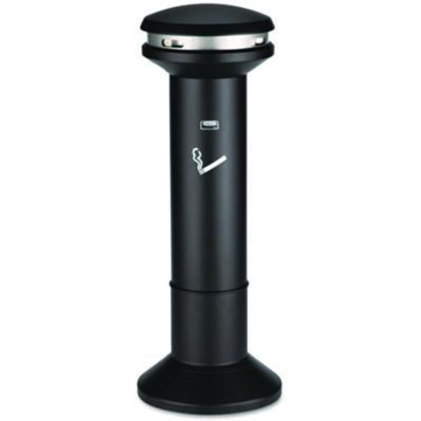 Infinity Ultra-High Capacity Smoking Receptacle, 6.7 Gal, 15.5 Dia x 41.5h, Black