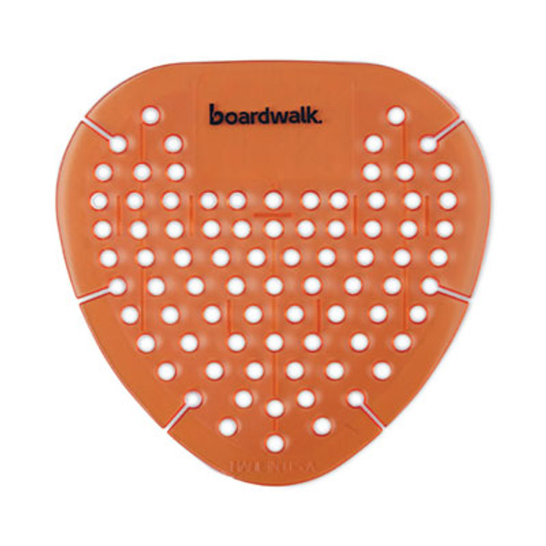 Gem Urinal Deodorizer Screen, Mango Scent, Orange, 12/Box