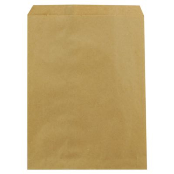 Kraft Paper Bags, 8.5" x 11", Kraft, 2,000/Carton