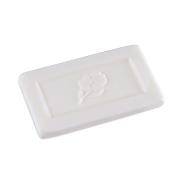 Face And Body Amenity Soap, Flow Wrapped, Floral Scent, # 1/2 Bar, 1,000/Carton