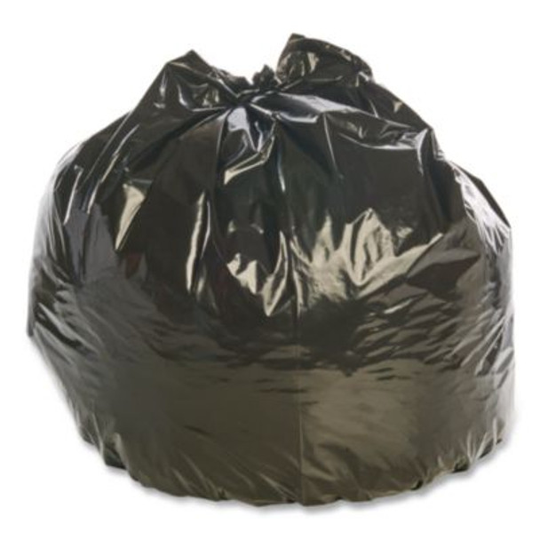 Insect-Repellent Trash Bags, 55 Gal, 2 Mil, 37" X 52", Black, 65/Box