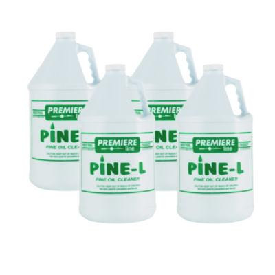 Premier Pine L Cleaner/Deodorizer, Pine Oil Scent, 1 Gal Bottle, 4/Carton