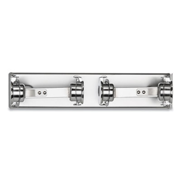 Locking Toilet Tissue Dispenser, 12.38 x 4.5 x 2.75, Chrome
