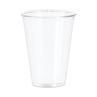 Ultra Clear Pet Cups, Tall, 10 Oz, Plastic, 50/Bag, 20 Bags/Carton