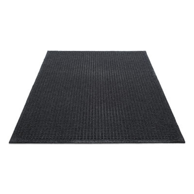 Ecoguard Indoor/Outdoor Wiper Mat, Rectangular, Charcoal Gray Carpeted Surface, 36" x 60"