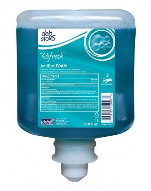 SCJP ANT1L Refresh AntiBac FOAM 1L Cartridge
