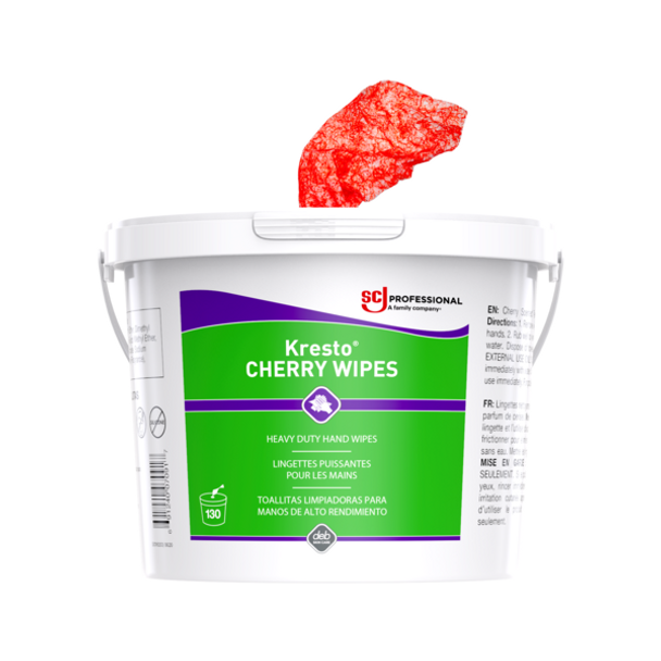 DEB KCW130W Kresto Cherry WIPES 130ct Each