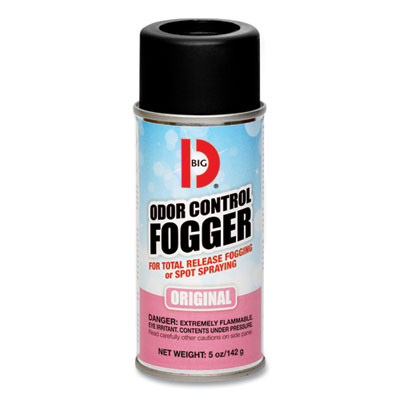 Odor Control Fogger, Original Scent, 5 Oz Aerosol Spray, 12/Carton