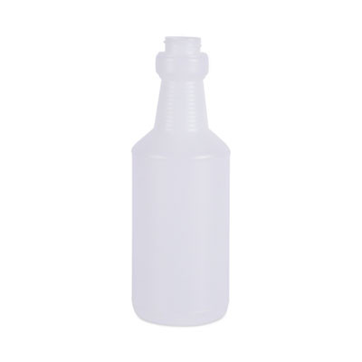 Easy-Grip Plastic Spray Bottle, 16 Oz, Clear, 24/Carton