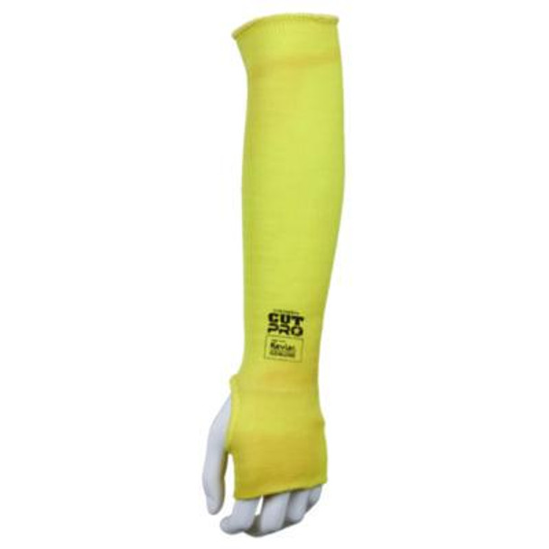 Economy Series Dupont Kevlar Fiber Sleeve, One Size Fits All, Yellow