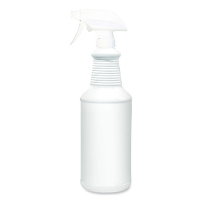 Water Only Spray Bottle, 32 Oz, White, 12/Carton