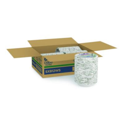 Pathways Heavyweight Paper Bowls, Wisesize, 12 Oz, Green/Burgundy, 125/Pack