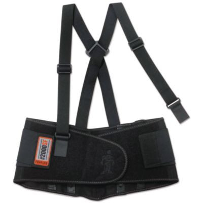 Proflex 2000Sf High-Performance Spandex Back Support Brace, X-Large, 38" To 42" Waist, Black