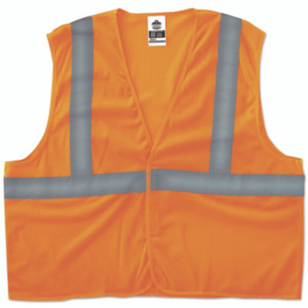 Glowear 8205Hl Type R Class 2 Super Econo Mesh Vest, Large To X-Large, Orange