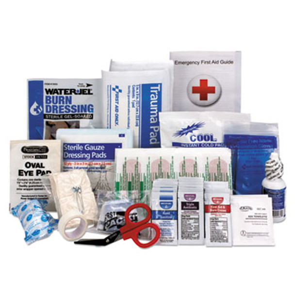 First Aid Kit Refill, Class A, 25 People, 89 Pieces