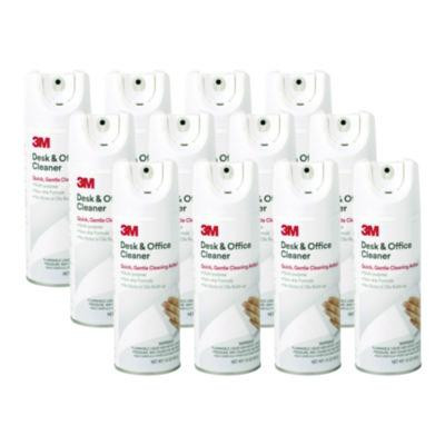 Desk And Office Spray Cleaner, Unscented, 15 Oz Aerosol Spray, 12/Carton