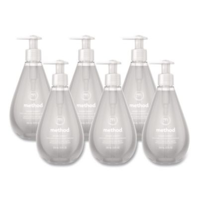 Gel Hand Wash, Sweet Water Scent, 12 Oz, 6/Carton