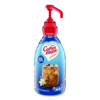 Liquid Coffee Creamer, French Vanilla, 1.5 L Pump Bottle