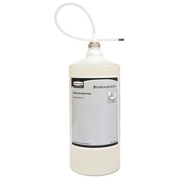 One Shot Antibacterial Enriched Lotion Soap Refill, Floral Scent, 800 Ml, 4/Carton