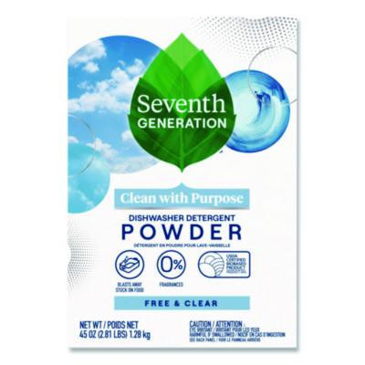 Automatic Dishwasher Powder, Free And Clear/Unscented, 45 Oz Box