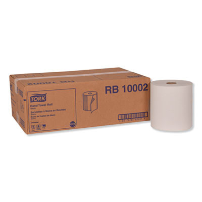 Hardwound Roll Towel, 1-Ply, 7.88" x 1,000 Ft, White, 6 Rolls/Carton