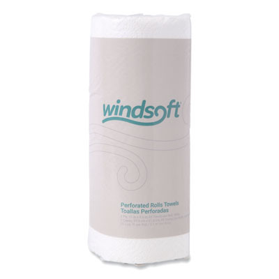 Kitchen Roll Towels, 2-Ply, 11 X 8.5, White, 85/Roll