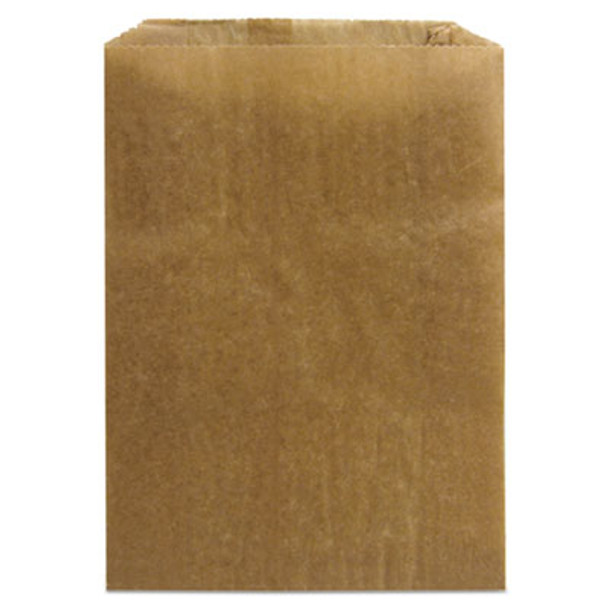 Napkin Receptacle Liners, 7.5" X 3" X 10.5", Brown, 500/Carton