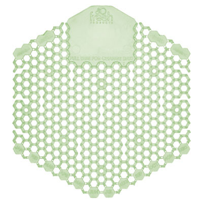 Wave 3D Urinal Deodorizer, Herbal Mint Scent, 58 g, 10/Box, 6 Boxes/Carton