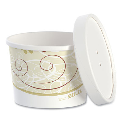 Flexstyle Double Poly Food Combo Packs, 12 Oz, Symphony, Paper, 250/Carton