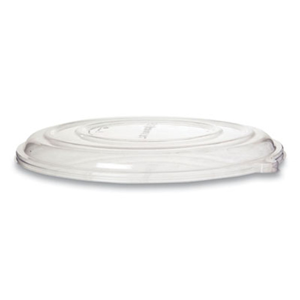 100% Recycled Content Pizza Tray Lids, 14 x 14 x 0.2, Clear, 50/Carton