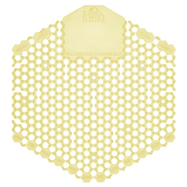 Wave 3D Urinal Deodorizer, Citrus Scent, Yellow, 10/Box