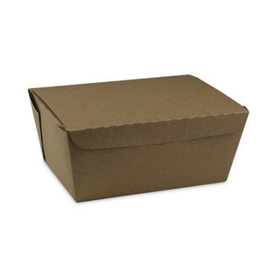 Earthchoice Onebox Paper Box, 66 Oz, 6.5 x 4.5 x 3.3, Brown, 160/Carton
